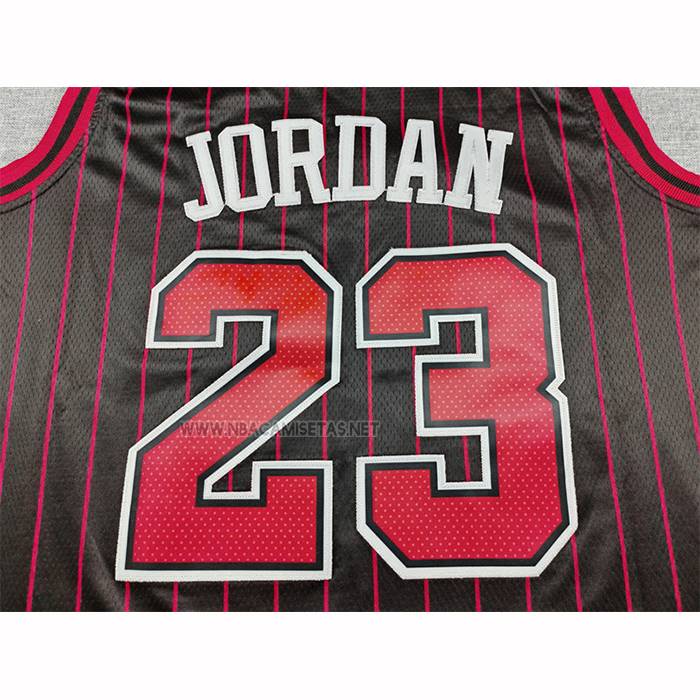 Camiseta Chicago Bulls Michael Jordan NO 23 Statement 2025-26 Negro